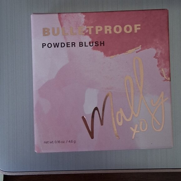Mally Beauty Bulletproof Powder Blush Robust Rose NIB - Picture 3 of 3